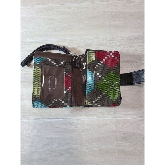 Thirty-One Floral Wristlet Wallet – Zip Pouch with Strap, Compact Organizer - Picture 3 of 6